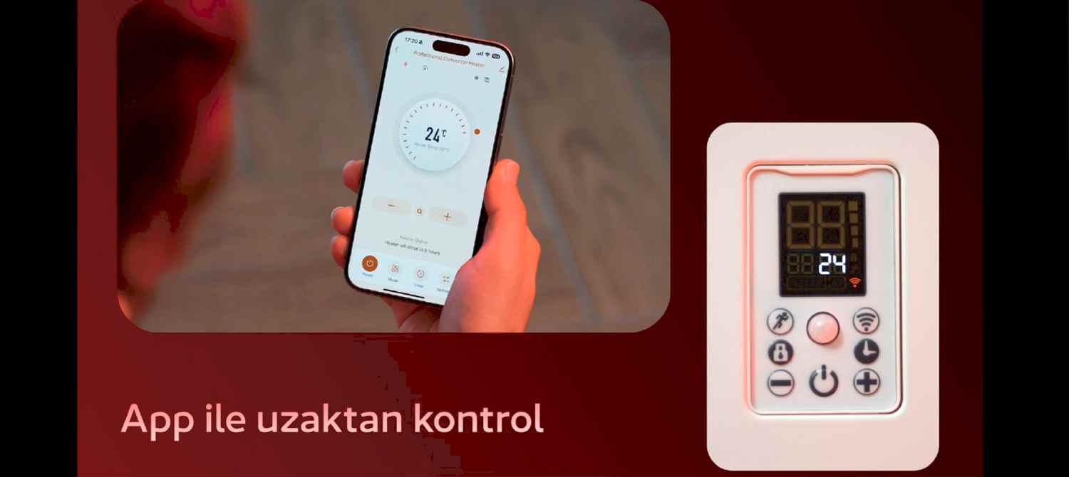 App ile uzaktan kontrol
