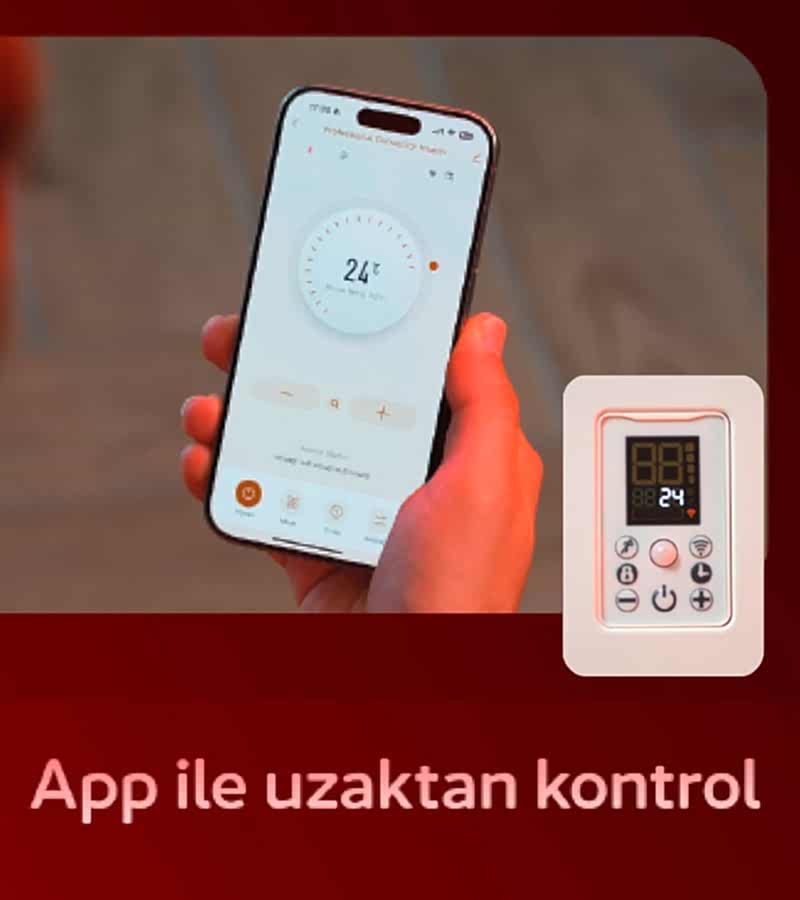 App ile uzaktan kontrol Mobil