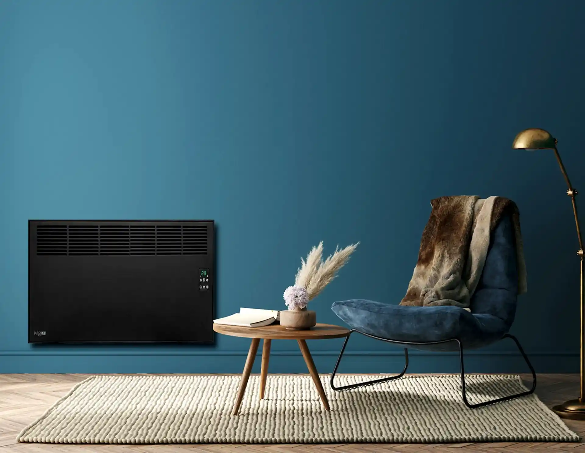 EPK 1500 Watt Dijital Konvektör Isıtıcı Siyah
