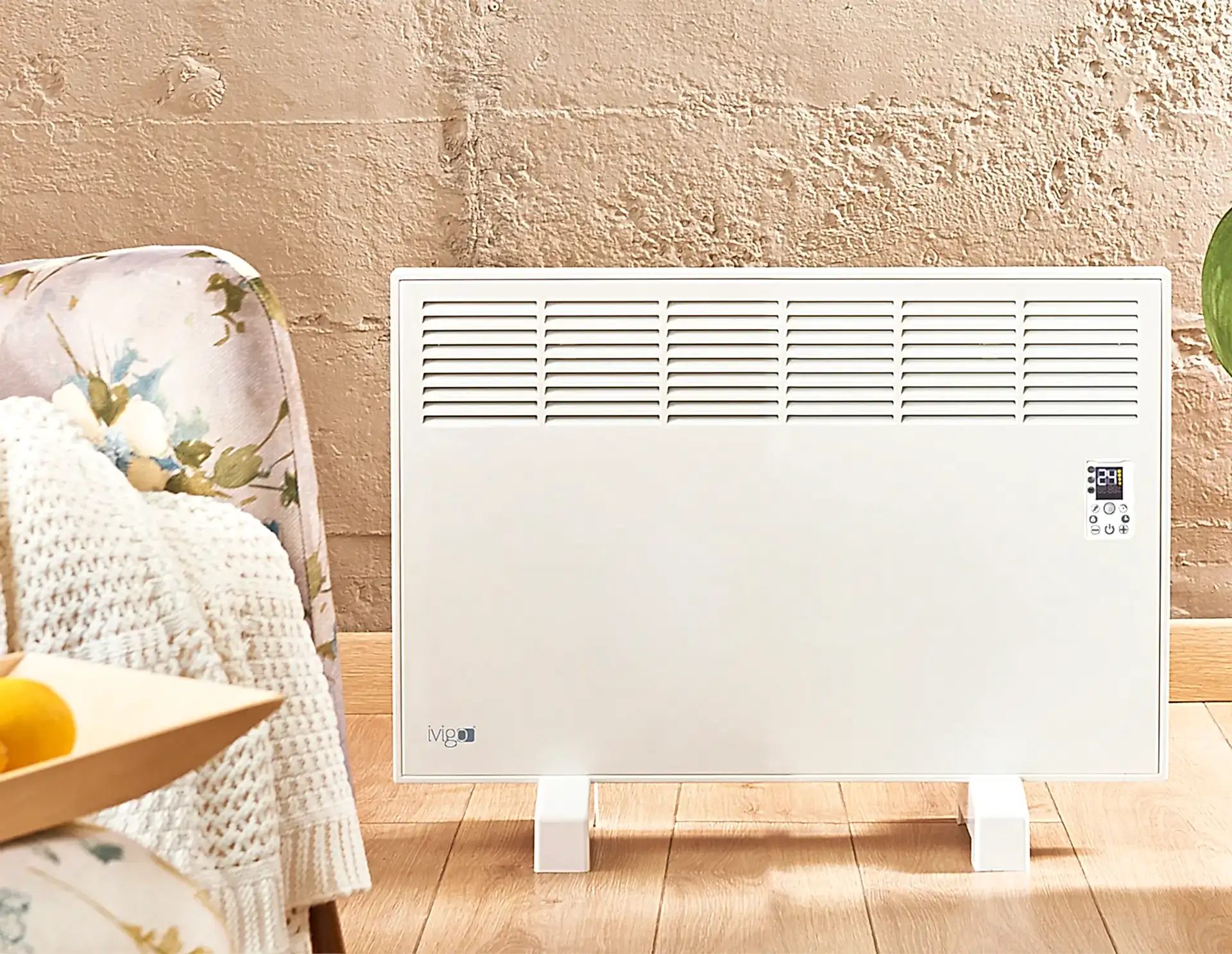 EPK 1000 Watt H. Sensörlü Konvektör Isıtıcı Beyaz