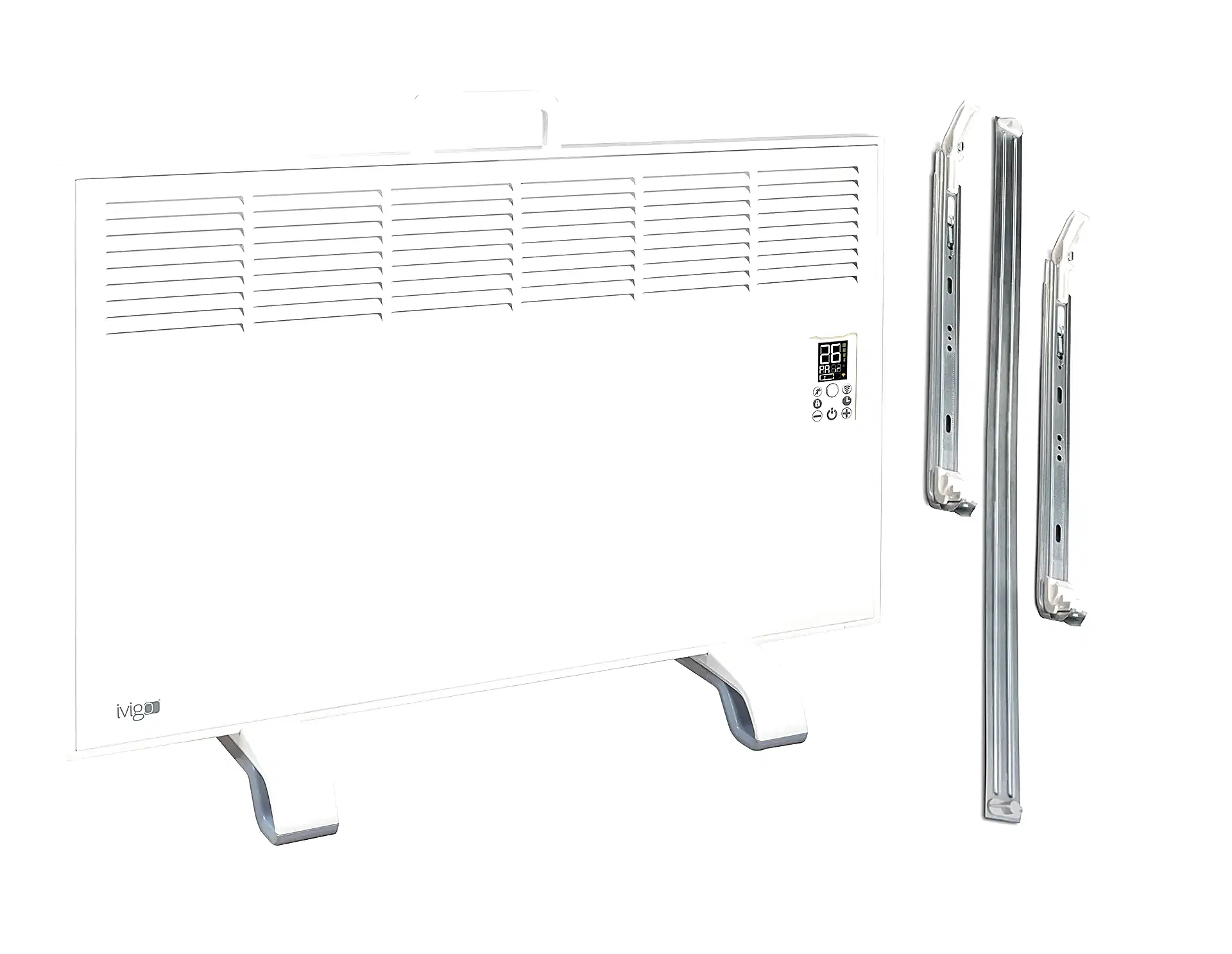 EPK 500 Watt Profesyonel Wi-Fi Konvektör Isıtıcı Beyaz Ayak + Askılı