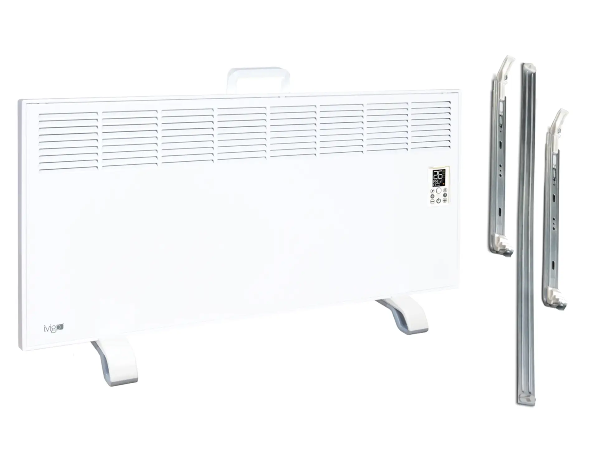 EPK 1000 Watt Profesyonel Wi-Fi Konvektör Isıtıcı Beyaz Ayaklı
