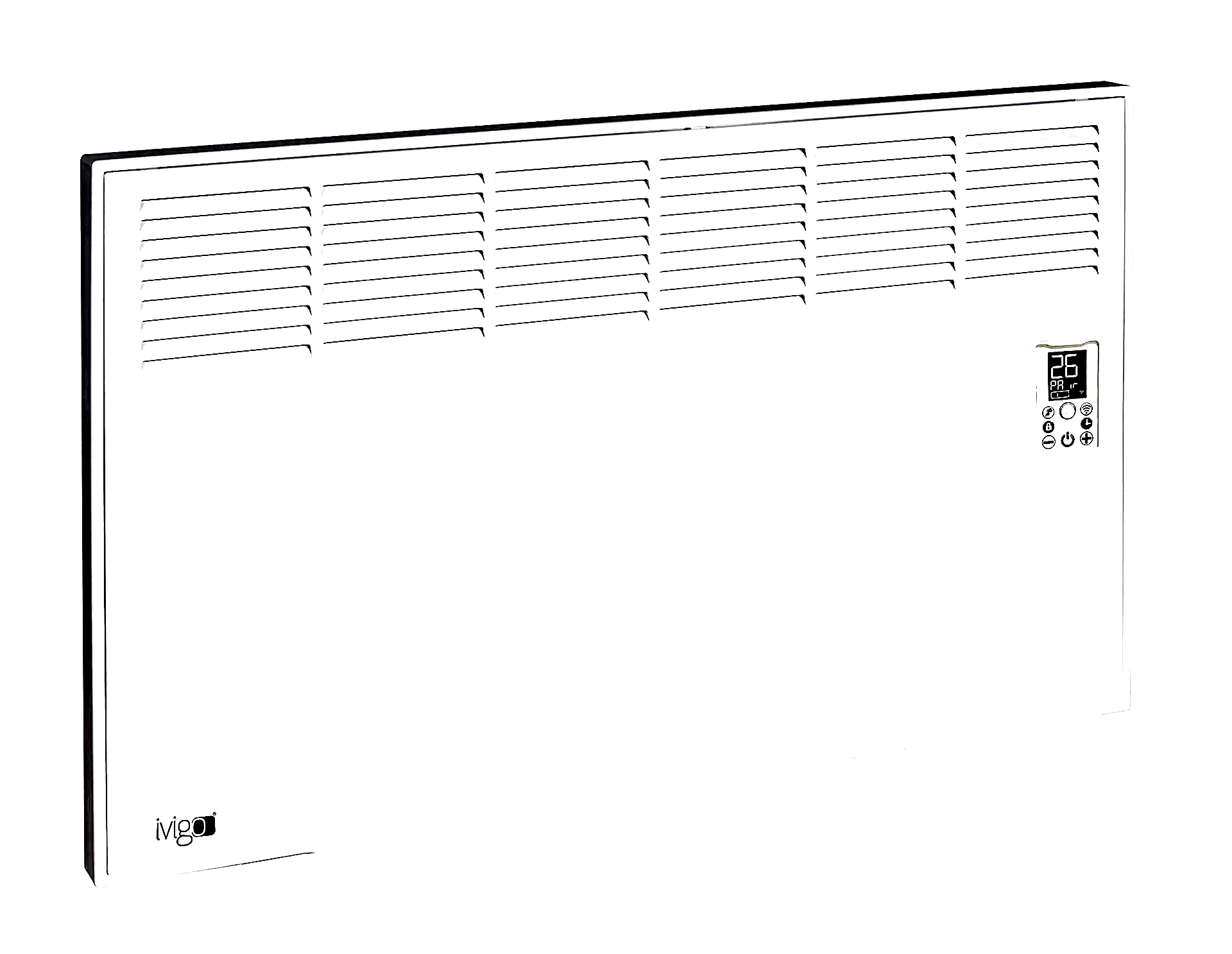 EPK 1500 Watt Profesyonel Wi-Fi Konvektör Isıtıcı Beyaz Ayak + Askılı