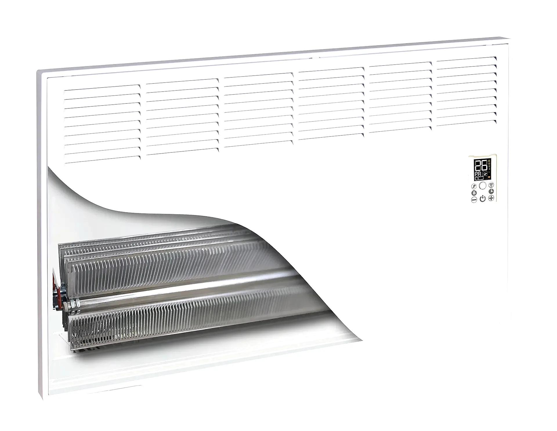 EPK 1500 Watt Profesyonel Wi-Fi Konvektör Isıtıcı Beyaz Ayak + Askılı